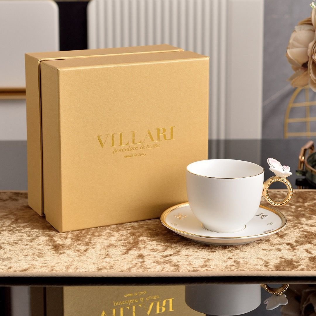Villari Butterfly tea/ coffee cup - Villari Cups | Aleppo Gift UAE